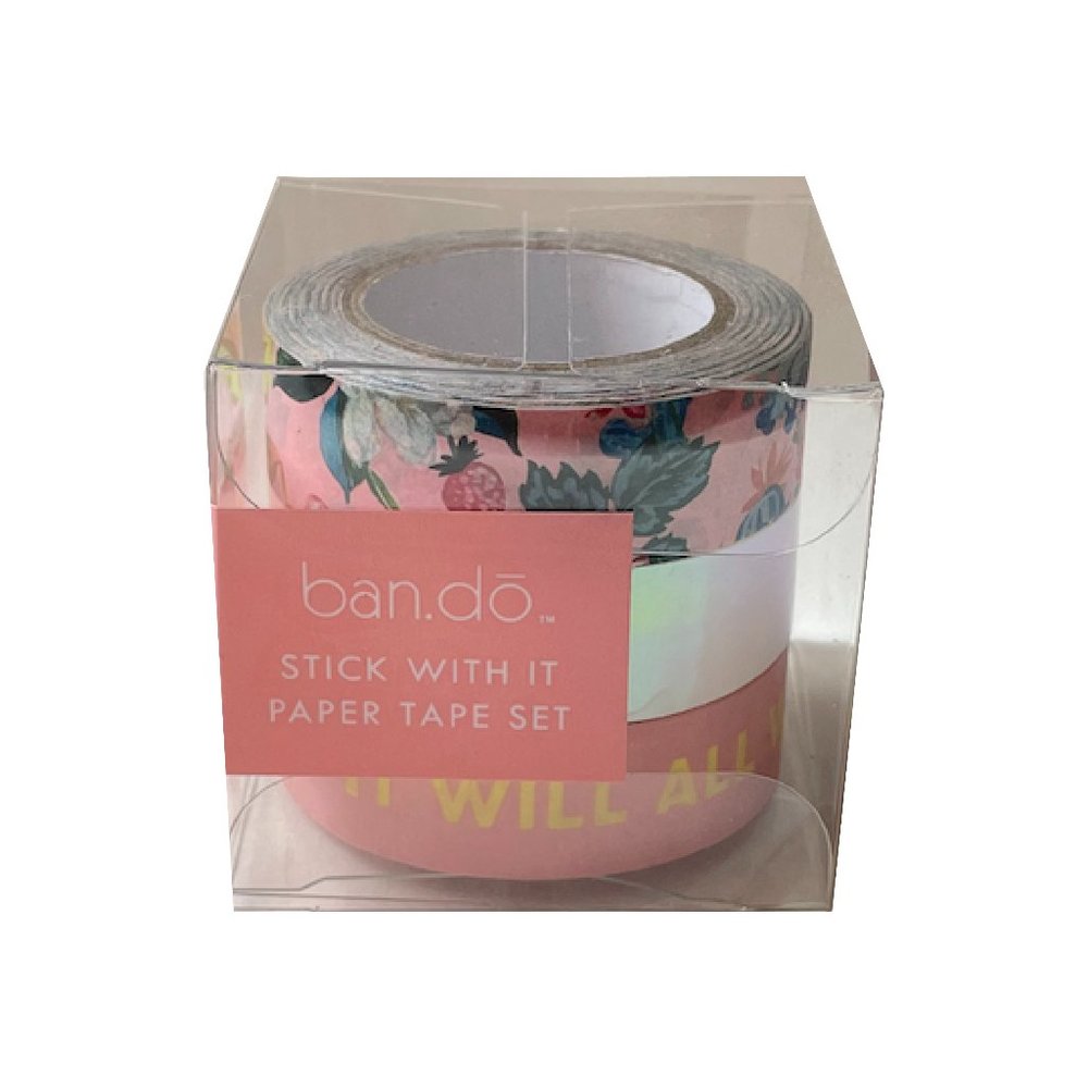 BAN.DO WASHI TAPE 3 PIECE SET - NEW WITH TAGS